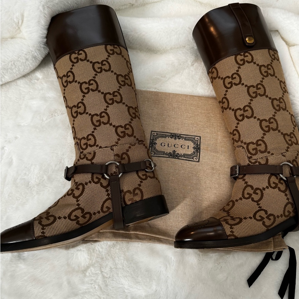 GUCCI GG LONG BOOT